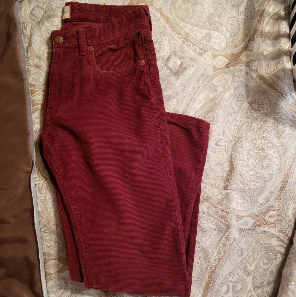 Lands End corduroy pants